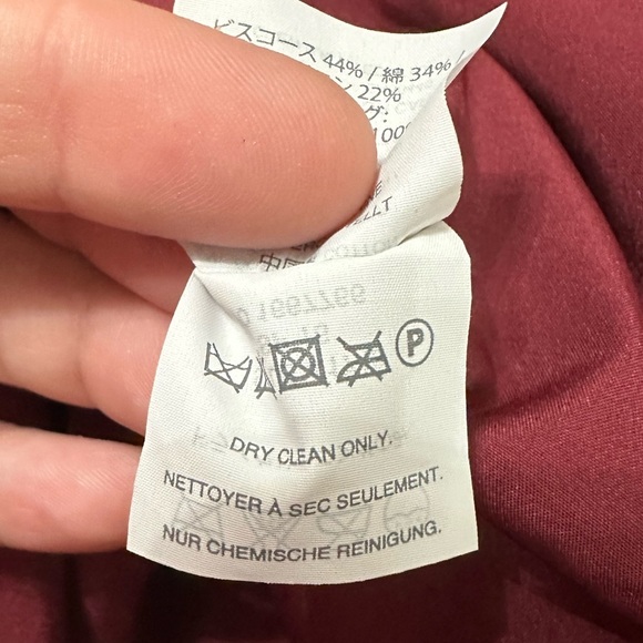 NWT J. Crew Pamela in Leaver Lace Wine Color Midi Dress sz 10 - Picture 10 of 10